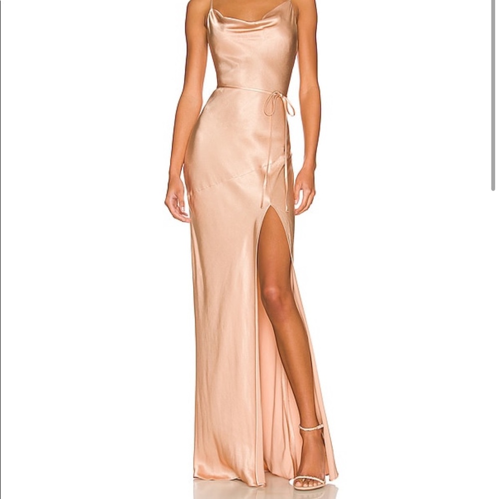 Revolve - Shona Joy La Lune Bias Cowl Maxi Dress